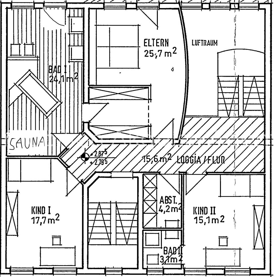 Plan Grundriss OG